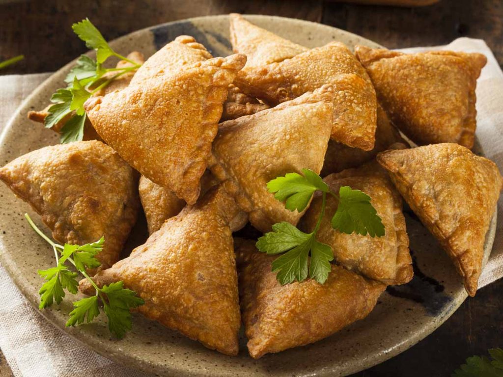 Indian Chicken Samosa