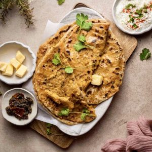 Gobi Paratha – Indian Flatbread Stuffed with Spiced Cauliflower Filling