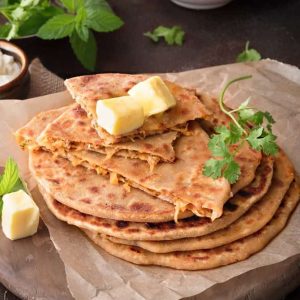 Mooli Paratha – Indian Flatbread Stuffed with Spiced Radish Filling