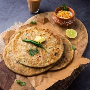 Paneer Paratha – Indian Flatbread Stuffed with Spiced Cottage Cheese
