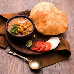 Chole Bhature – Authentic Indian Chickpea Curry with Fried Bread